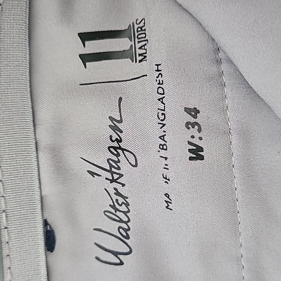 Walter Hagen 11 majors golf shorts casual shorts pineapple print navy size 34 - Picture 3 of 5